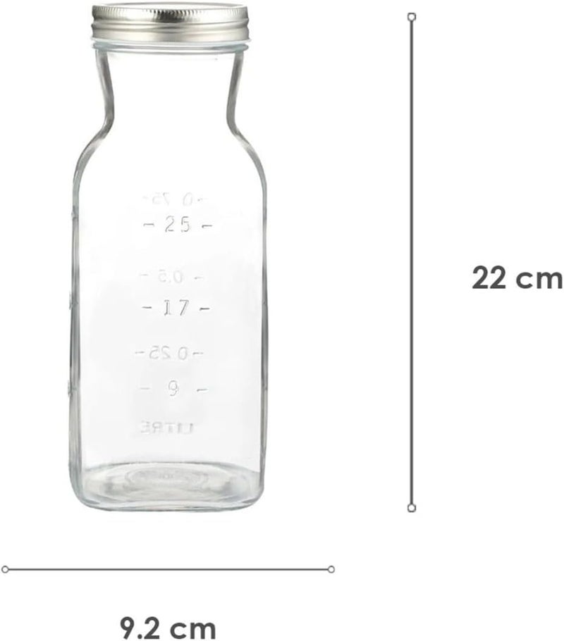 Kilner Juice and Sauce Glass Bottles 1 Litre - Image 4